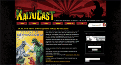 Desktop Screenshot of kaijucast.com